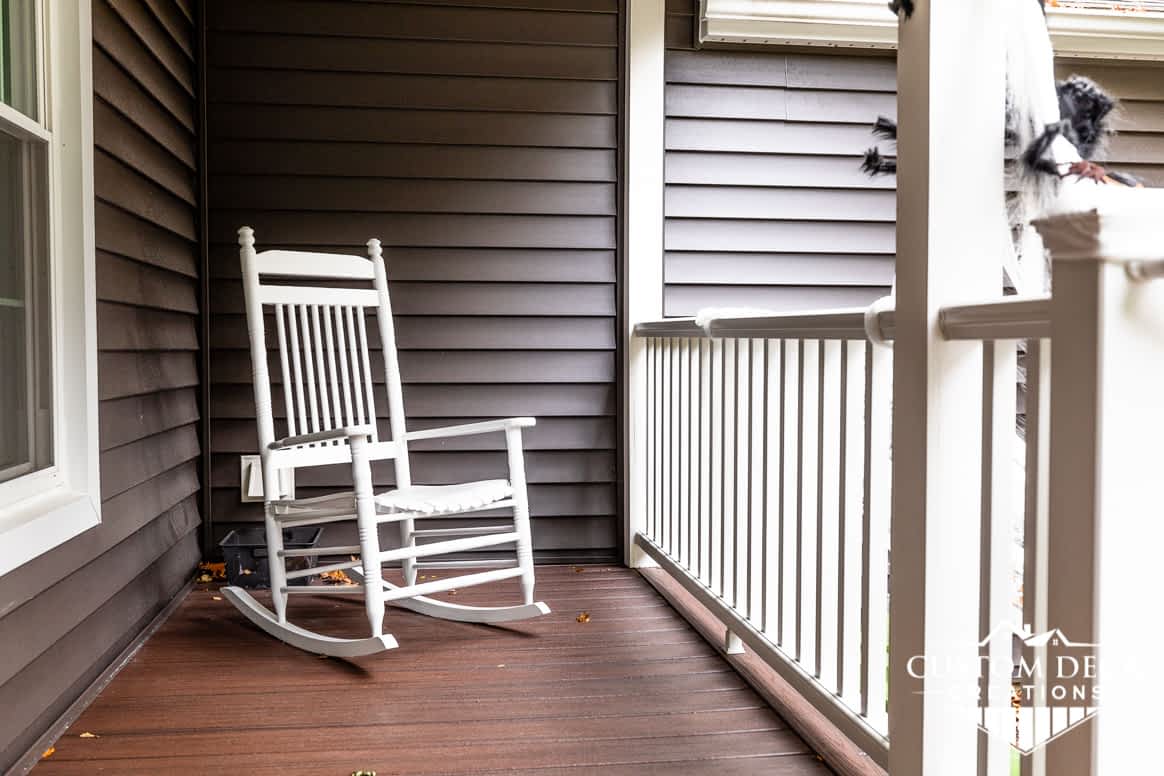 Rocking chair front porch