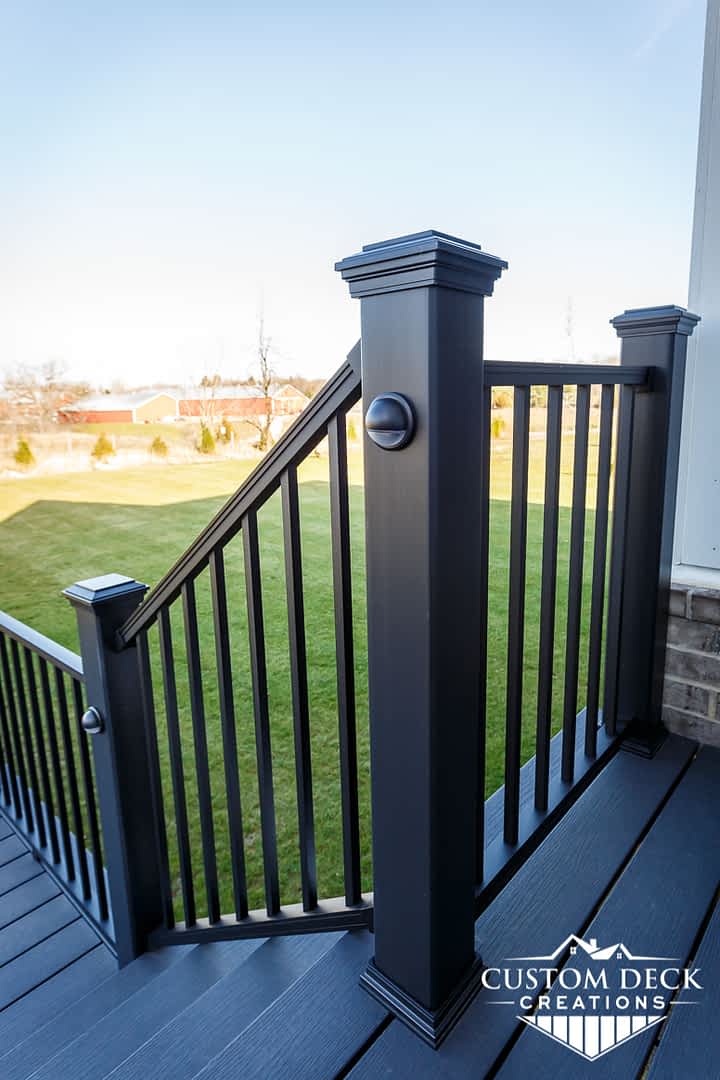 Trex Composite Railing with Lights